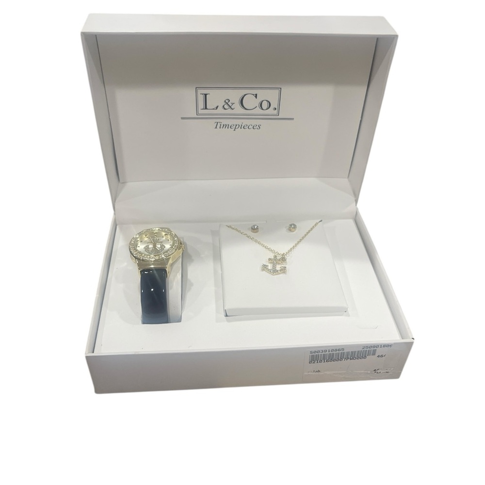 L & Co. Watch, Necklace , Earring Set